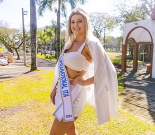 Mariana Rhoden é a representante de Itá no Miss Santa Catarina Supranational
